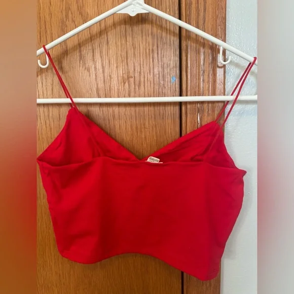 Garage size, x-small red Cami, like new - Picture 4 of 4